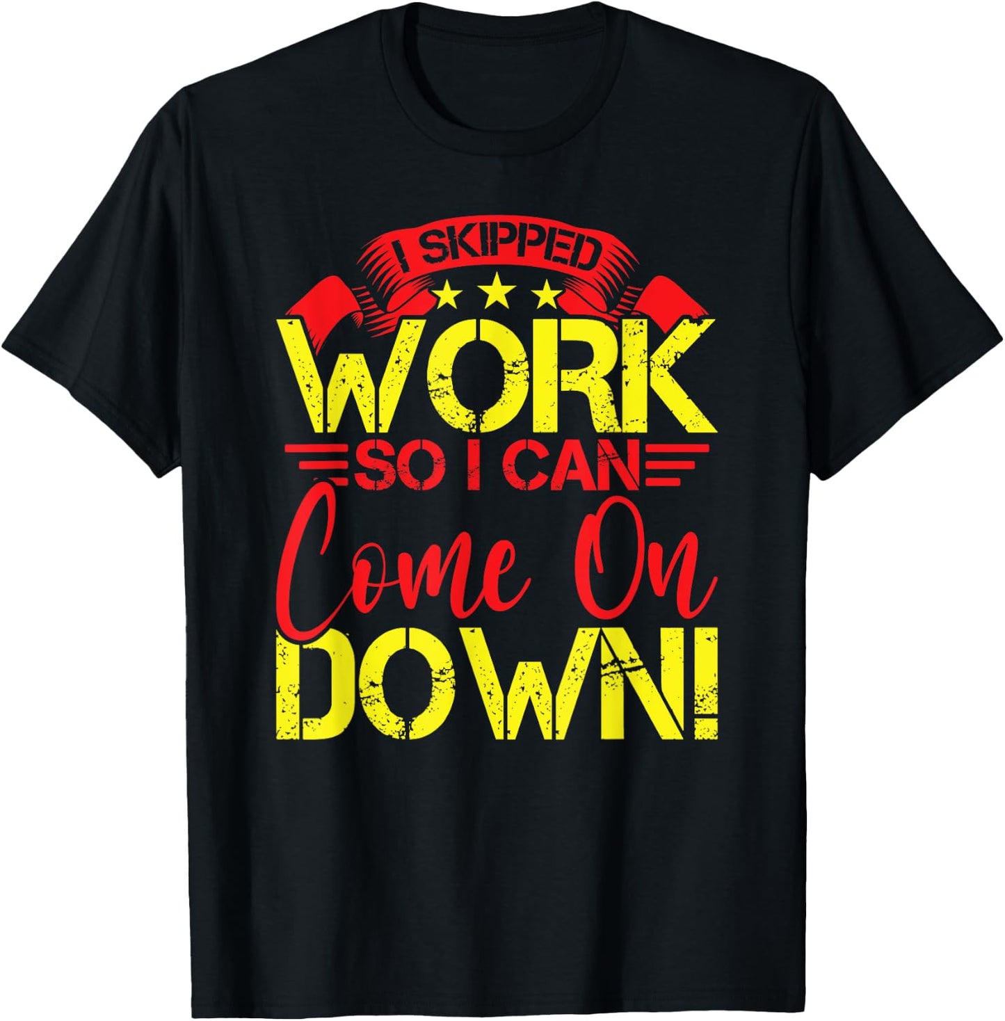 I Skipped Work So I Can Come on Game Show Contestant T-Shirt - T-Shirt | Black
