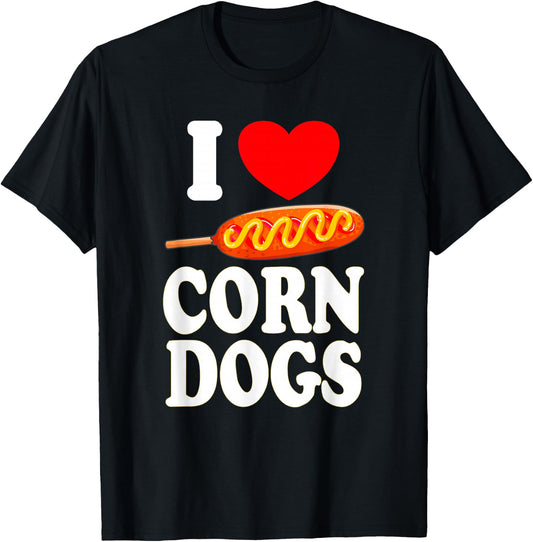 Corndog Carnival Fried Corn Dog Dealer T-Shirt - T-Shirt | Black