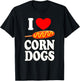 Corndog Carnival Fried Corn Dog Dealer T-Shirt - T-Shirt | Black