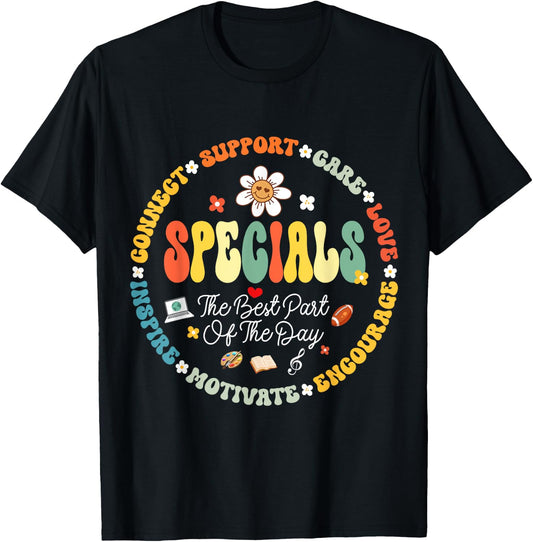 Teacher Specials The Best Part Of The Day - Specials Squad T-Shirt - T-Shirt | Black