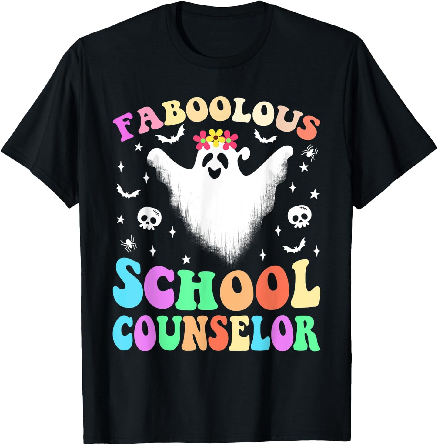 Faboolous SCHOOL COUNSELOR Costume This Is My Spooky T-Shirt - T-Shirt | Black