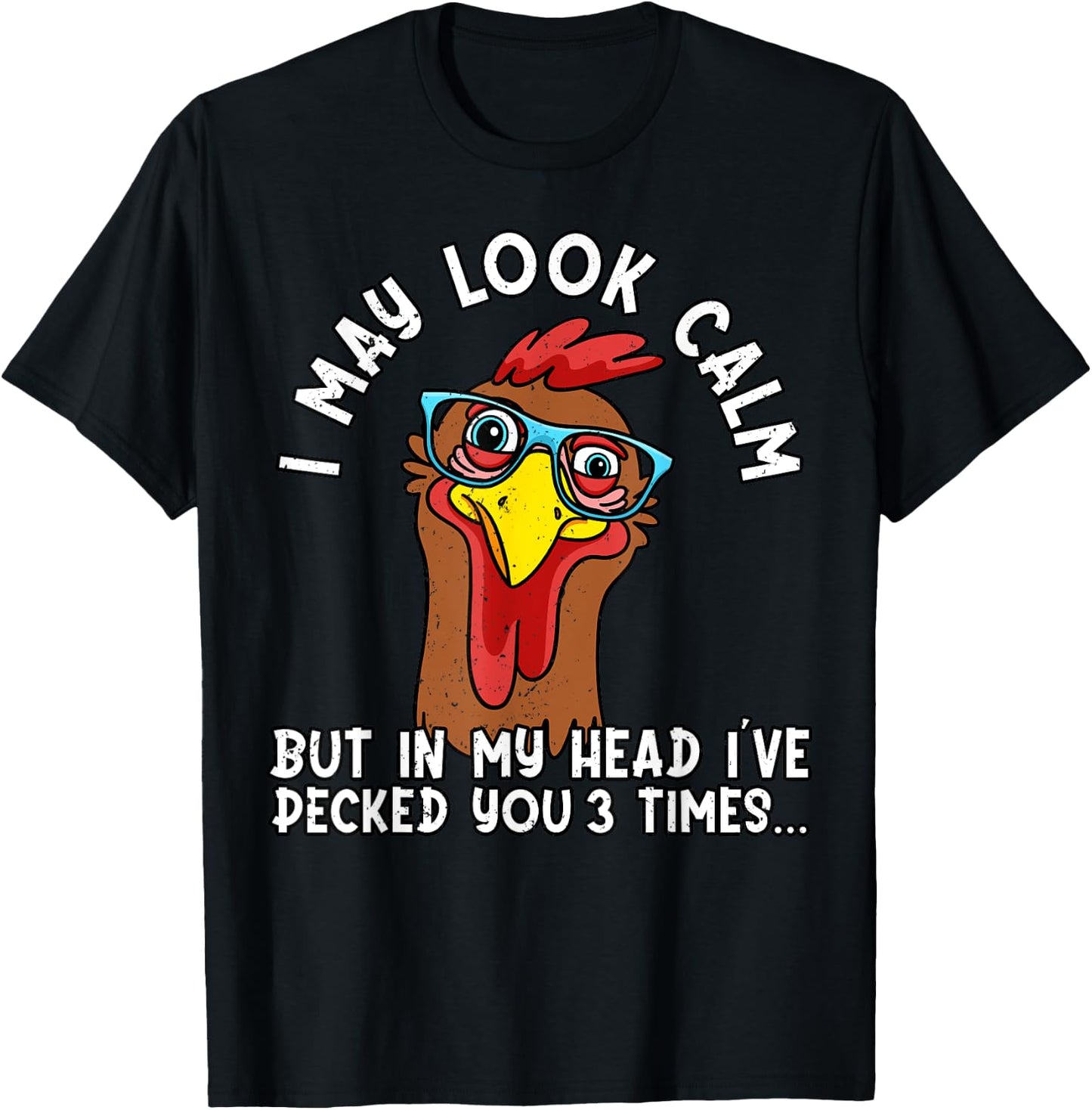 Funny Chicken, Funny Farmer, Chicken Mom, Farming, Chicken T-Shirt - T-Shirt | Black