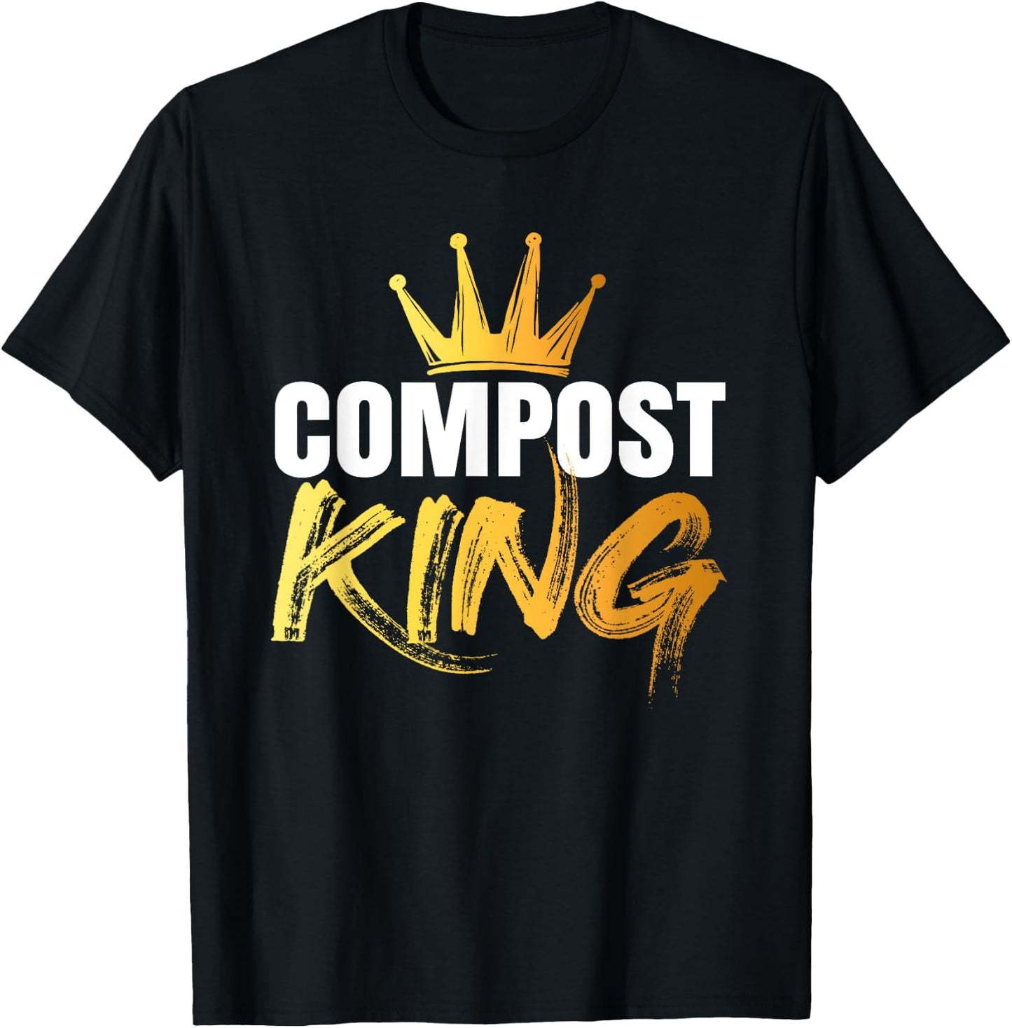 Compost King T-Shirt - T-Shirt | Black