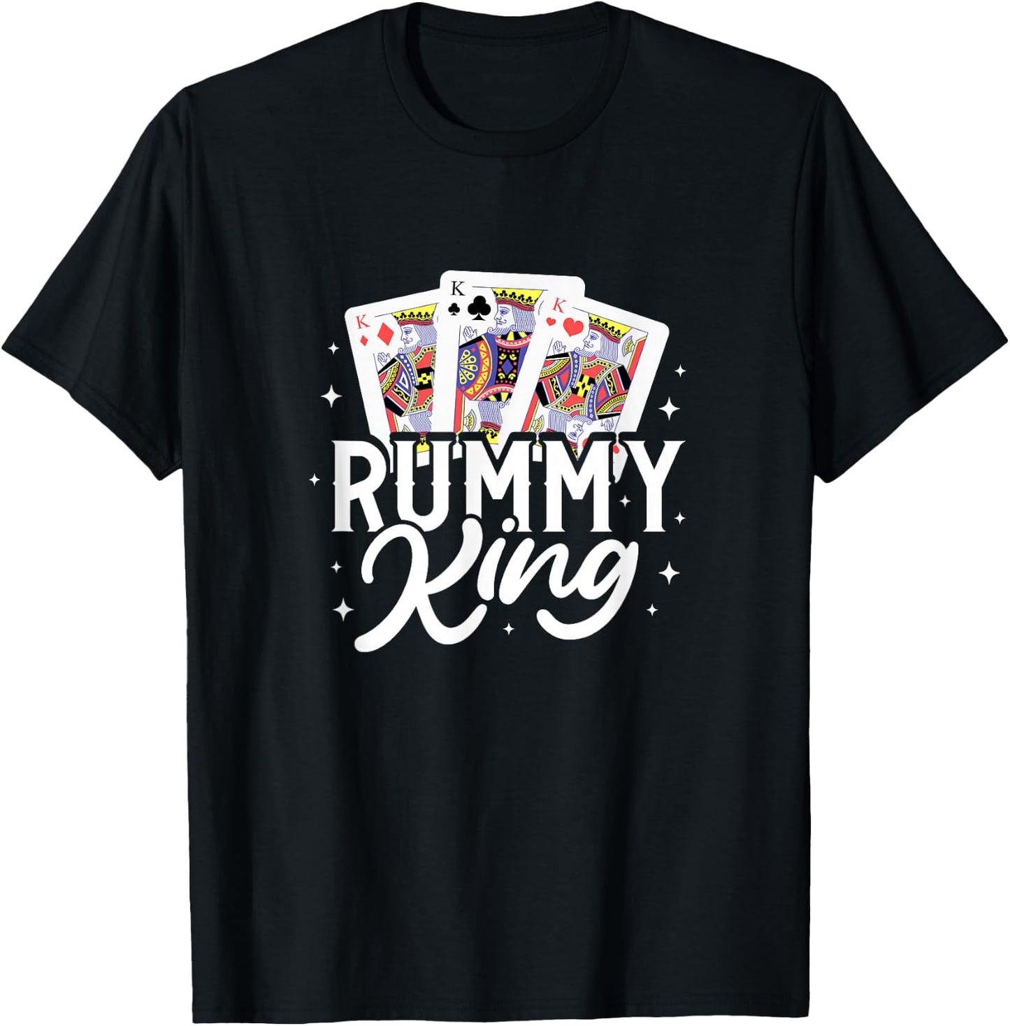 Rummy king T-Shirt - T-Shirt | Black