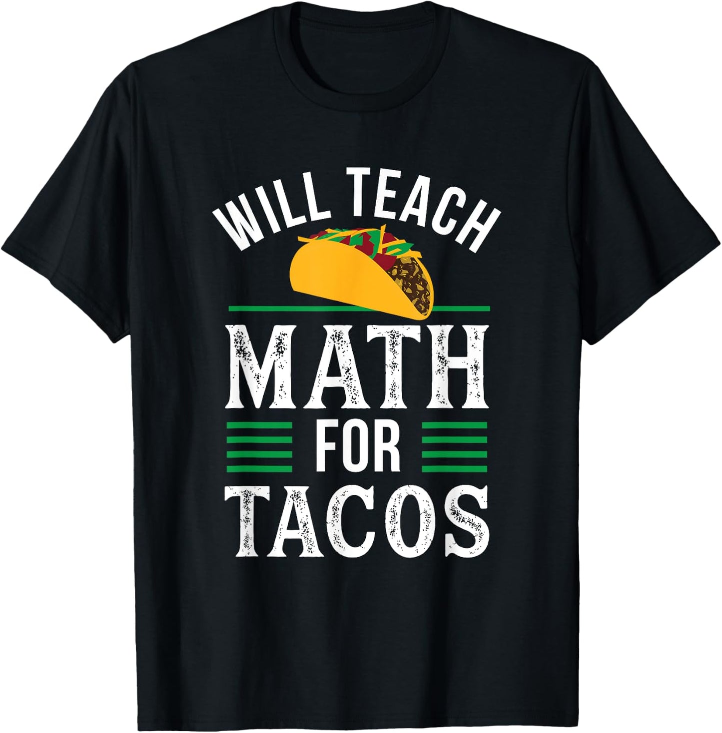 Funny Math Teacher Design Mathematics Teaching Math T-Shirt - T-Shirt | Black