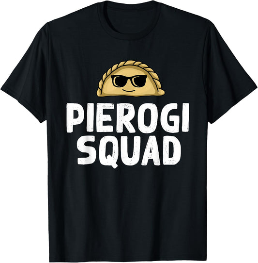 Funny Pierogi Women Polska Food Polish Pride Poland T-Shirt - T-Shirt | Black