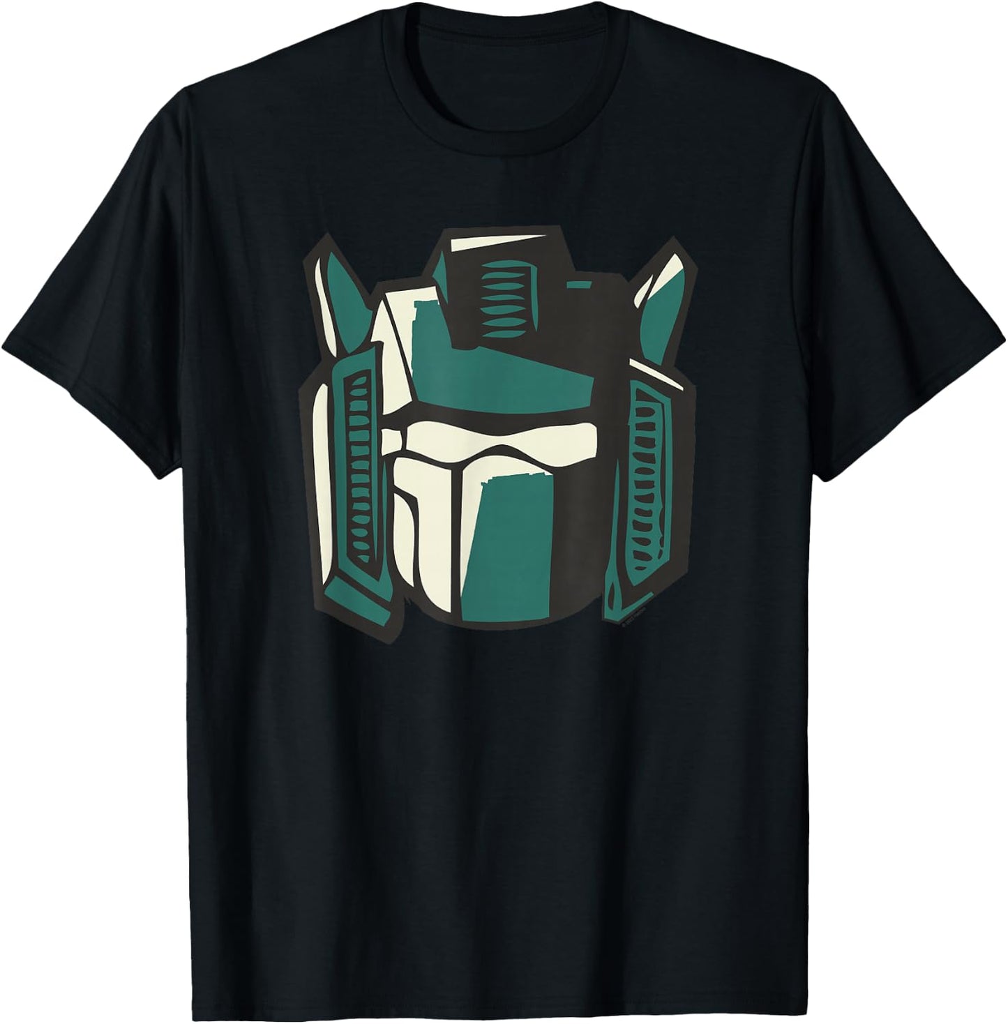 Transformers Grimlock Big Head Japanese Style Logo T-Shirt - T-Shirt | Black