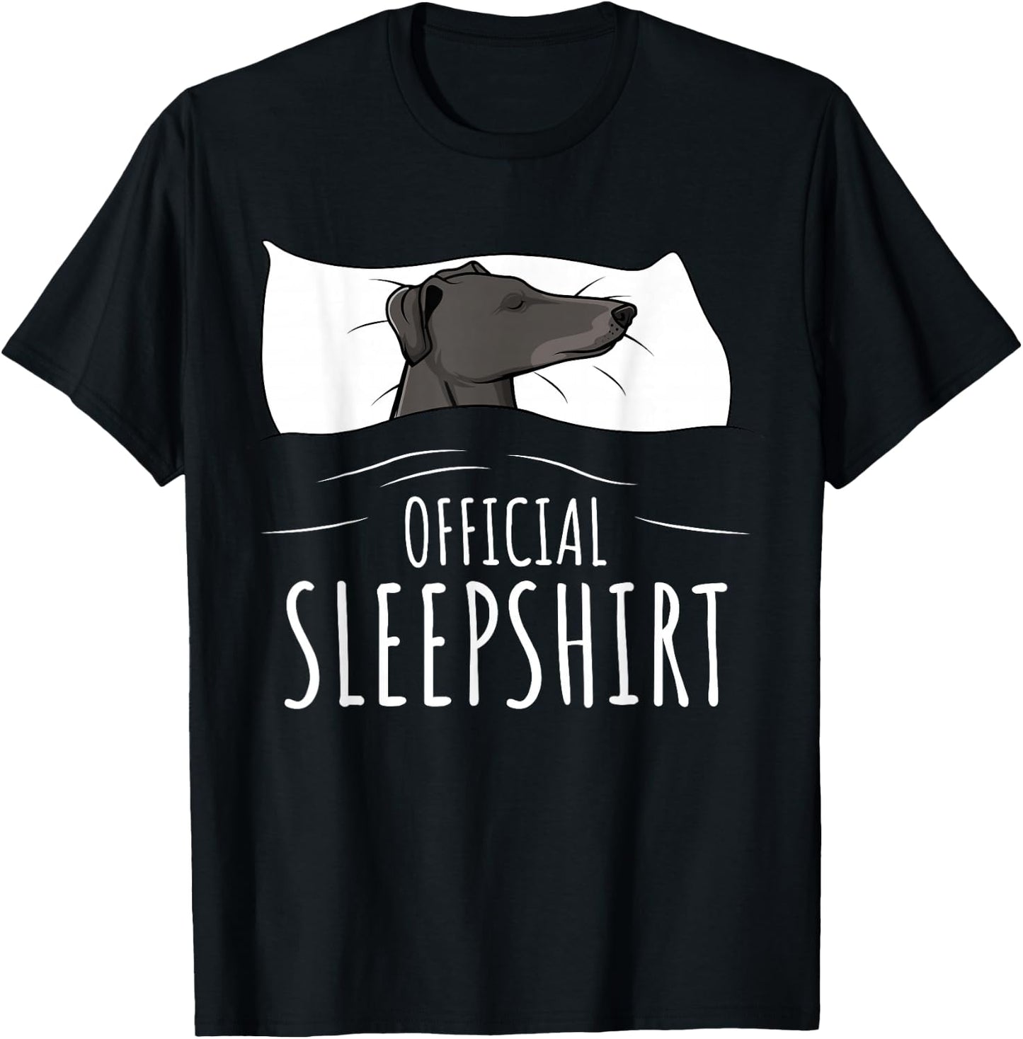 Greyhound Official Sleepshirt T-Shirt - T-Shirt | Black