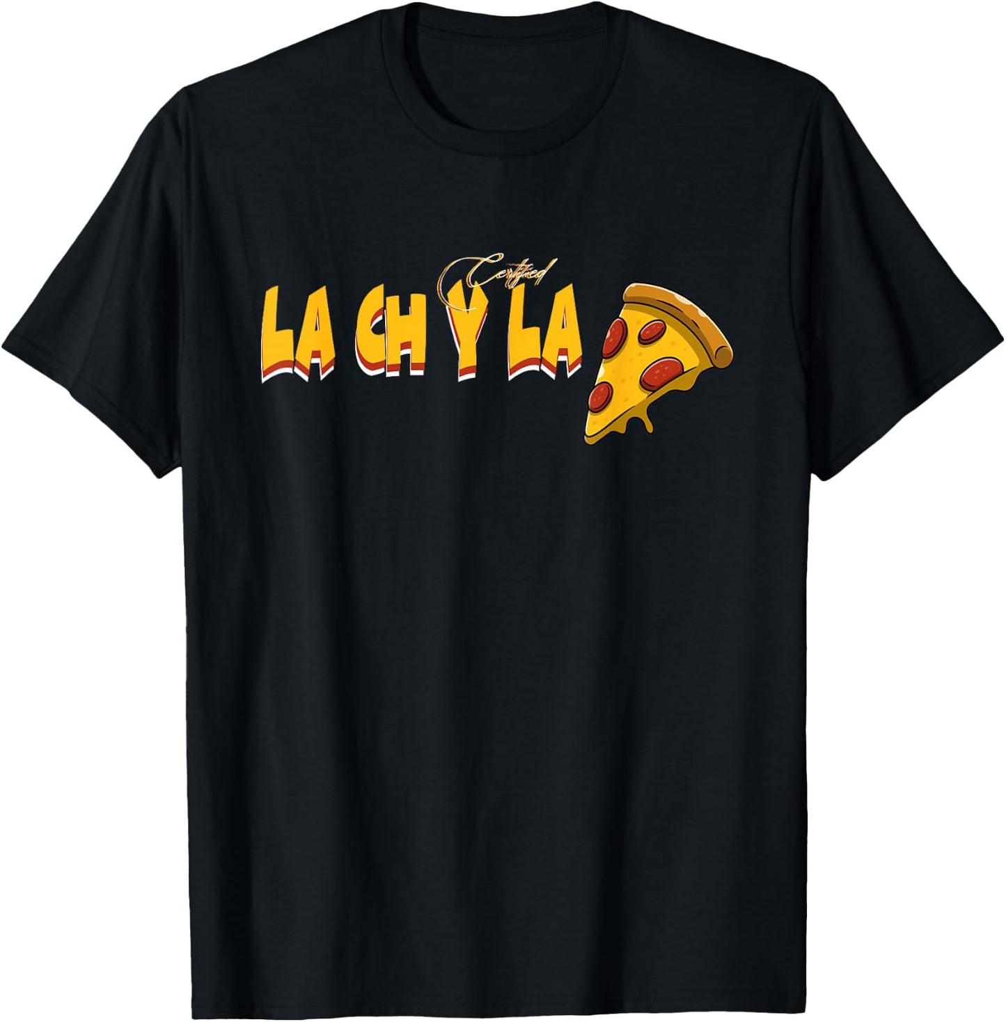 Ch Y La Pizza T-Shirt - T-Shirt | Black