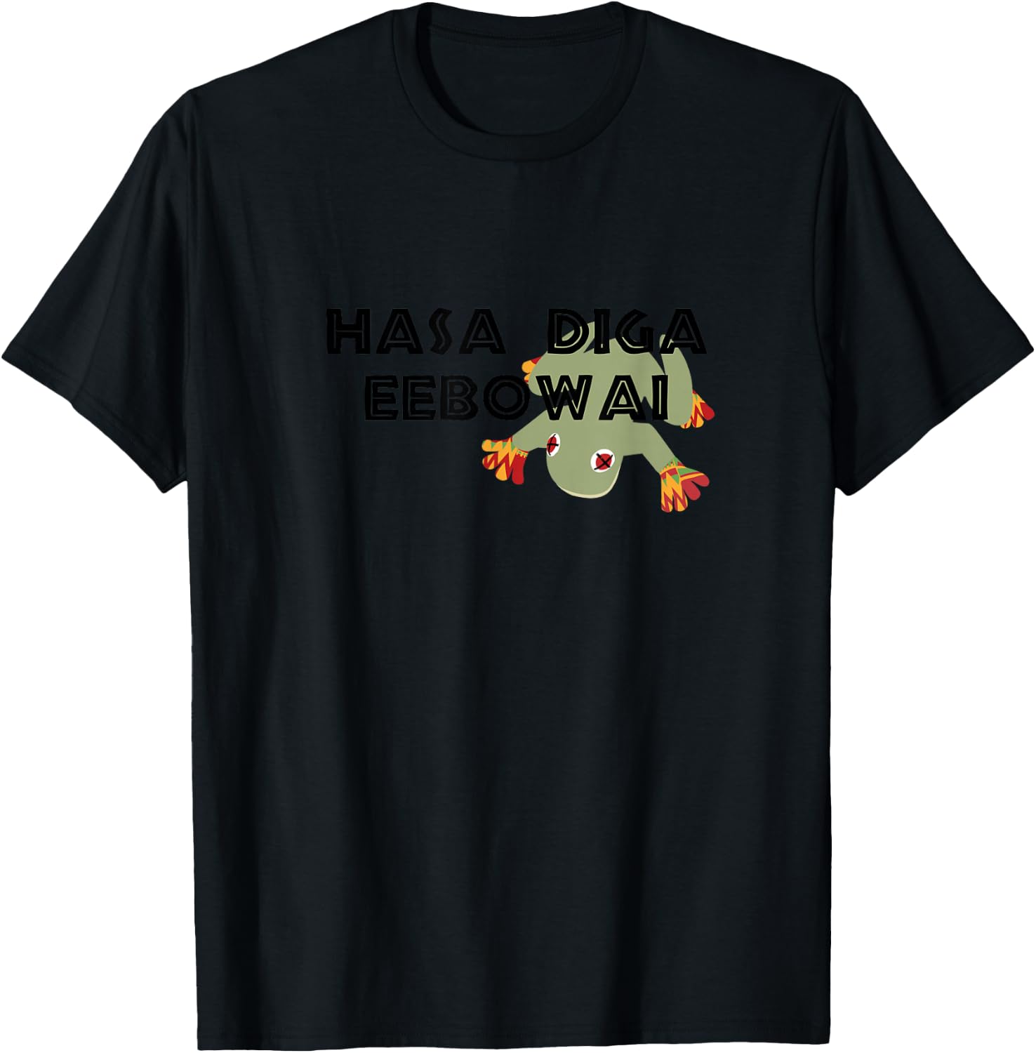 Hasa Diga Eebowai T-Shirt - T-Shirt | Black