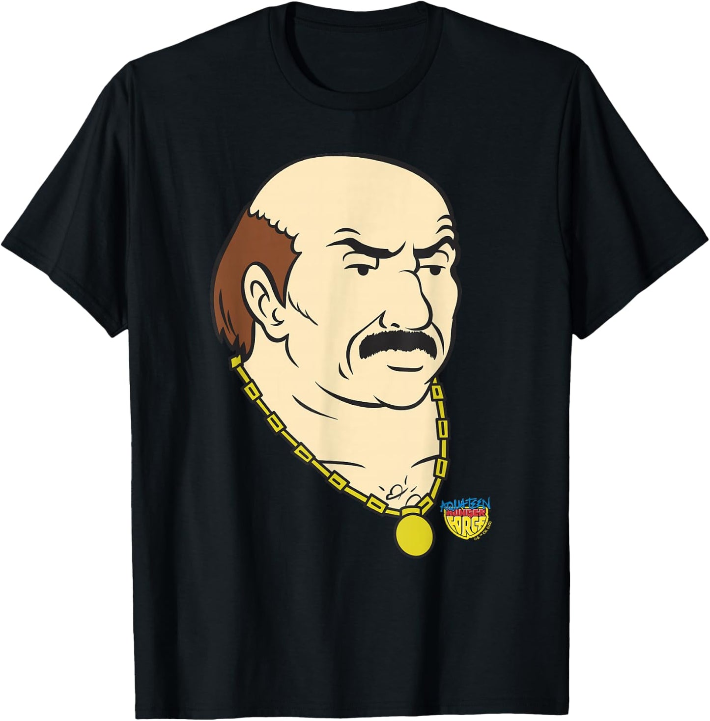 Aqua Teen Hunger Force Carl Big Face T-Shirt - T-Shirt | Black