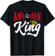 Antiguan King Antigua And Barbuda Flag Antiguan T-Shirt - T-Shirt | Black
