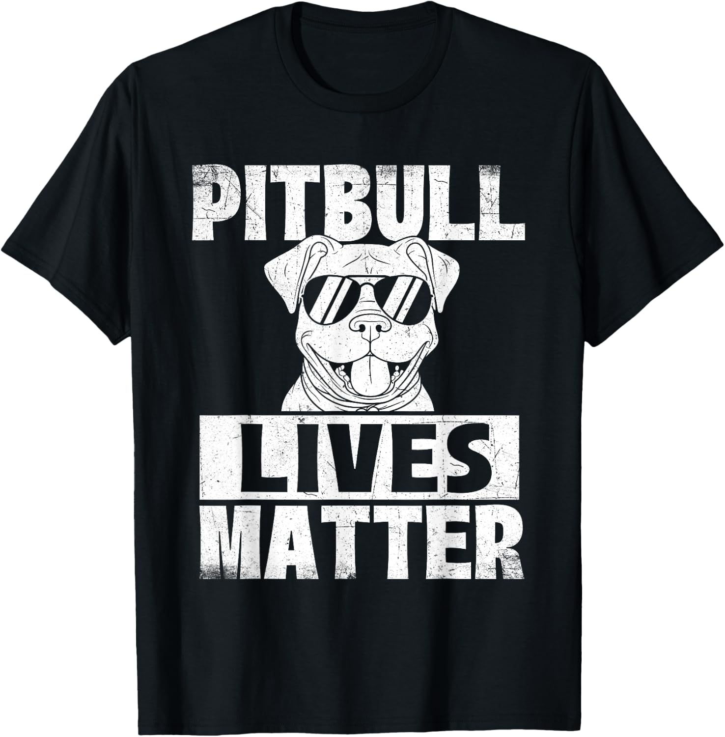 Pitbull Lives Matter - Pittie Lover Dog Lover Pet Owner Women Kids T-Shirt - T-Shirt | Black
