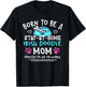 Born To Be An Irish Doodle Mom Funny Irish Setterdoodle T-Shirt - T-Shirt | Black