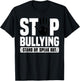 Stop Bullying Shirt Orange Stand Up Speak Out Unity Day T-Shirt - T-Shirt | Black