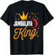 Funny Jambalaya King Costume Mardi Gras Cajun Cuisine Men T-Shirt - T-Shirt | Black