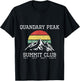 Climbed Quandary Peak Summit Club Hike Colorado Sun Hiking T-Shirt - T-Shirt | Black
