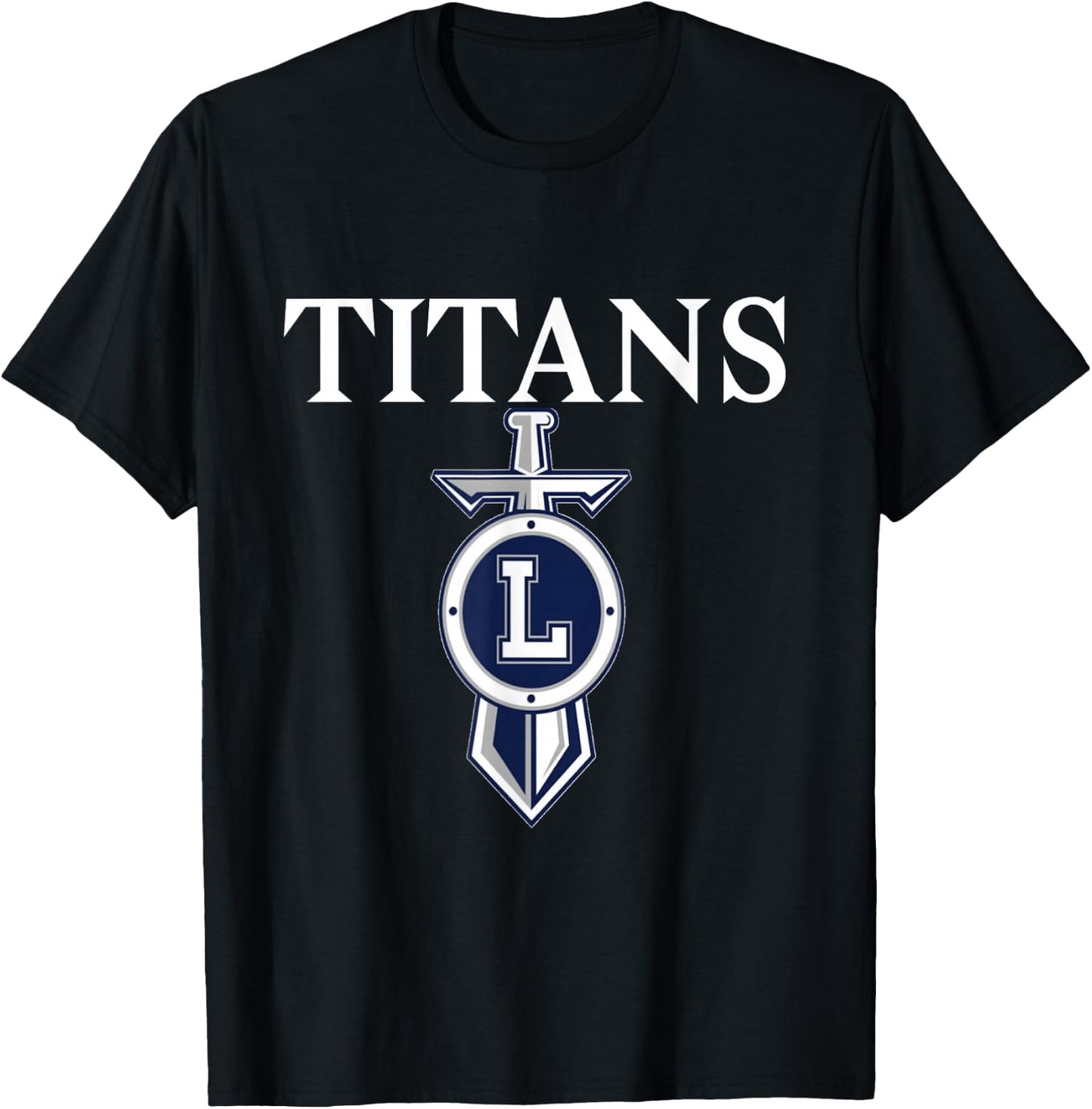 Titans Sports, Football, Baseball, Basketball. T sword T-Shirt - T-Shirt | Black