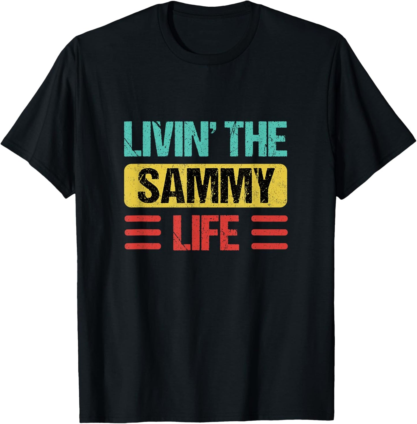 Sammy Name T-Shirt - T-Shirt | Black