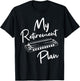 Retirement Plan - Harmonica Player Harmonicist French Harp T-Shirt - T-Shirt | Black