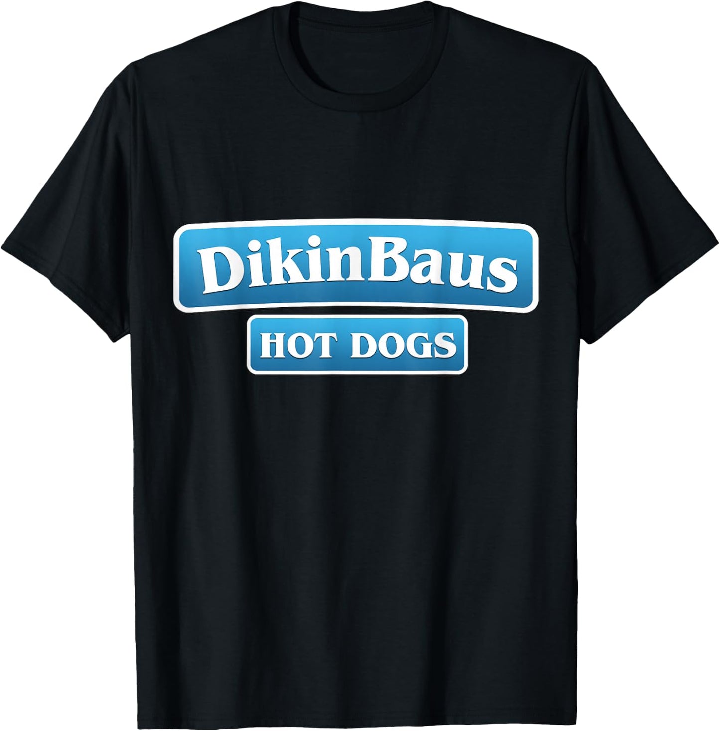 DikinBaus Hot Dogs T-Shirt - T-Shirt | Black