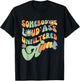 Somebody's Loud Ass Unfiltered Aunt Retro Groovy Flower T-Shirt - T-Shirt | Black