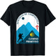 Camino Primitivo Man Walking Santiago Original Way T-Shirt - T-Shirt | Black