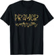 Prayer Warrior Christian Faith T-Shirt - T-Shirt | Black