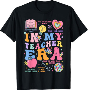 In My Teacher Era Women T-Shirt - T-Shirt | Black