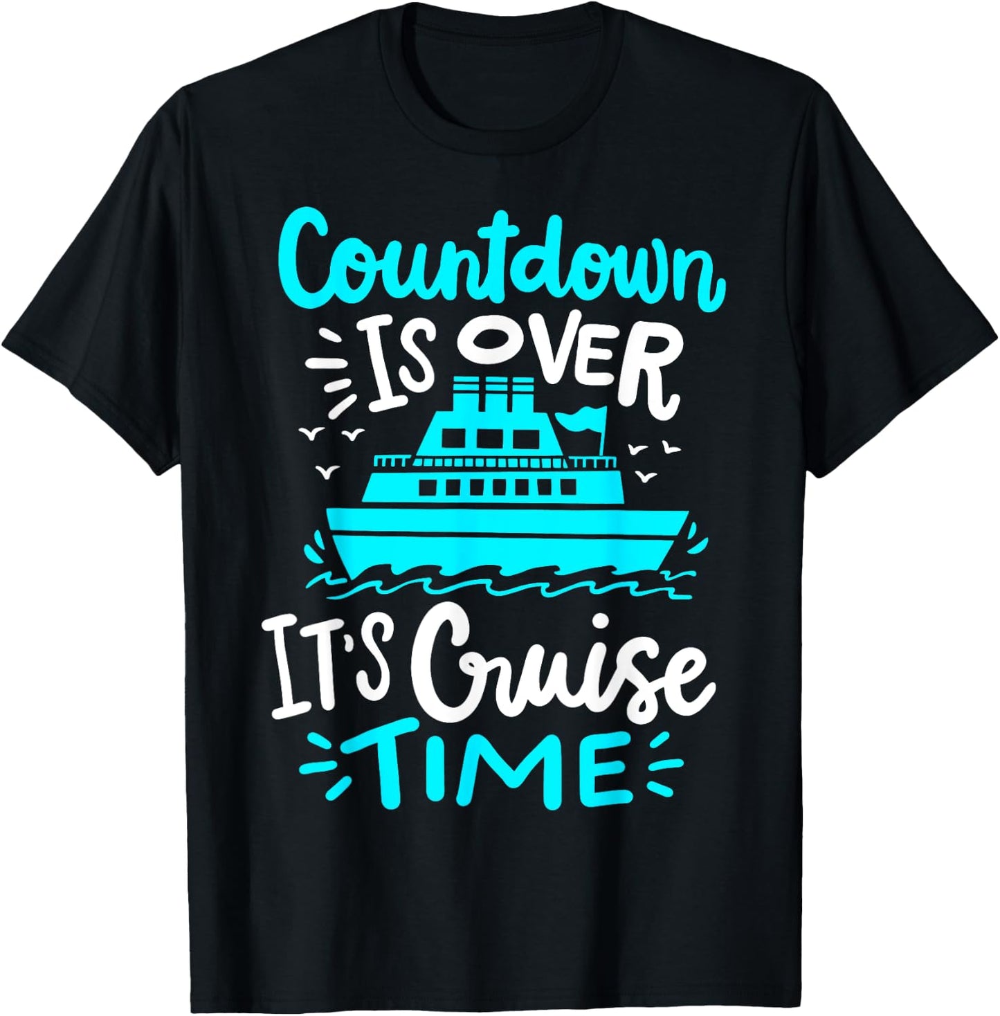 Cruise Vacation T-Shirt - T-Shirt | Black