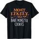Most Likely To Halloween Bake Monster Cookies T-Shirt - T-Shirt | Black