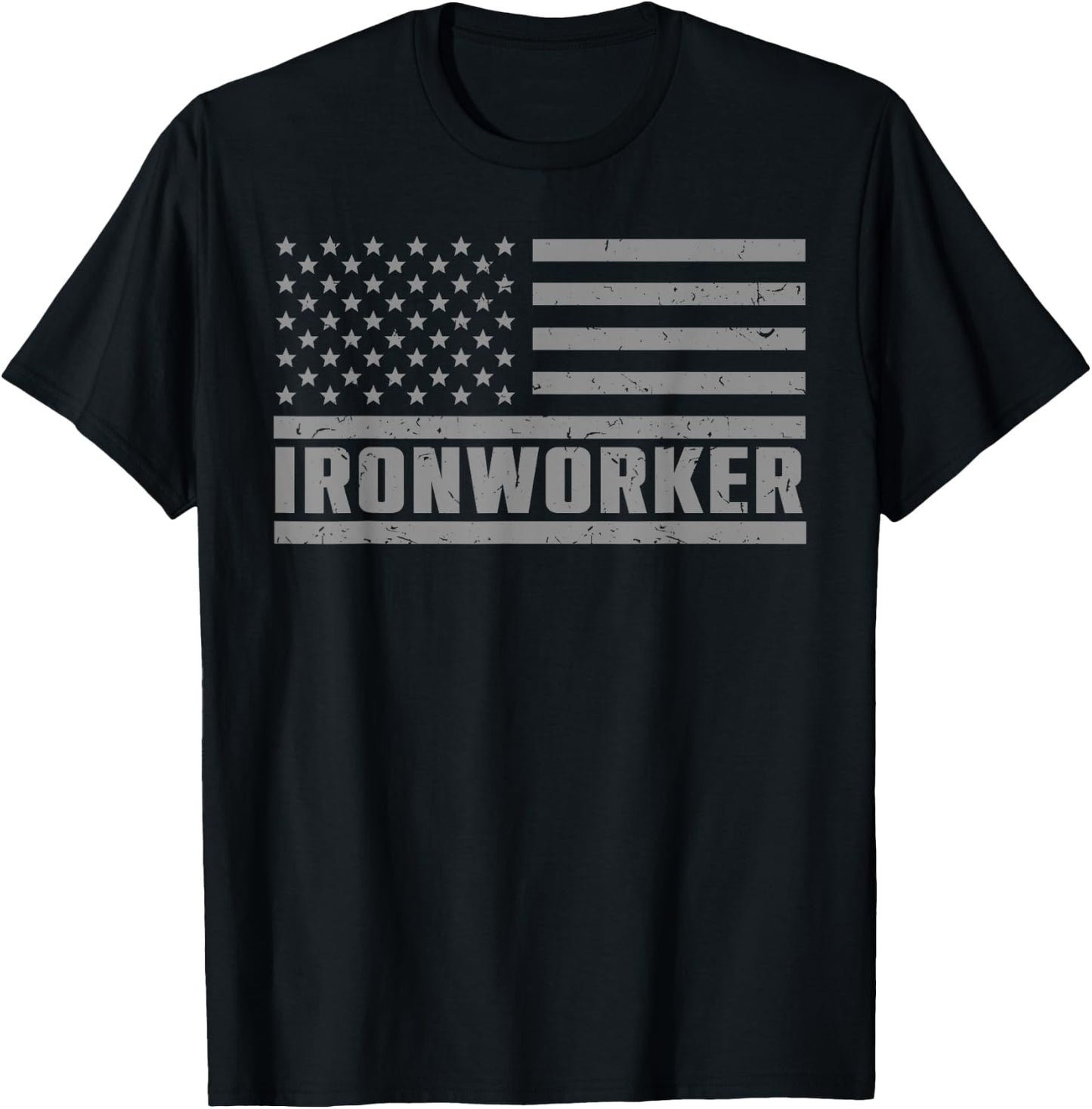 Iron Worker Ironwork Funny Ironworker T-Shirt - T-Shirt | Black
