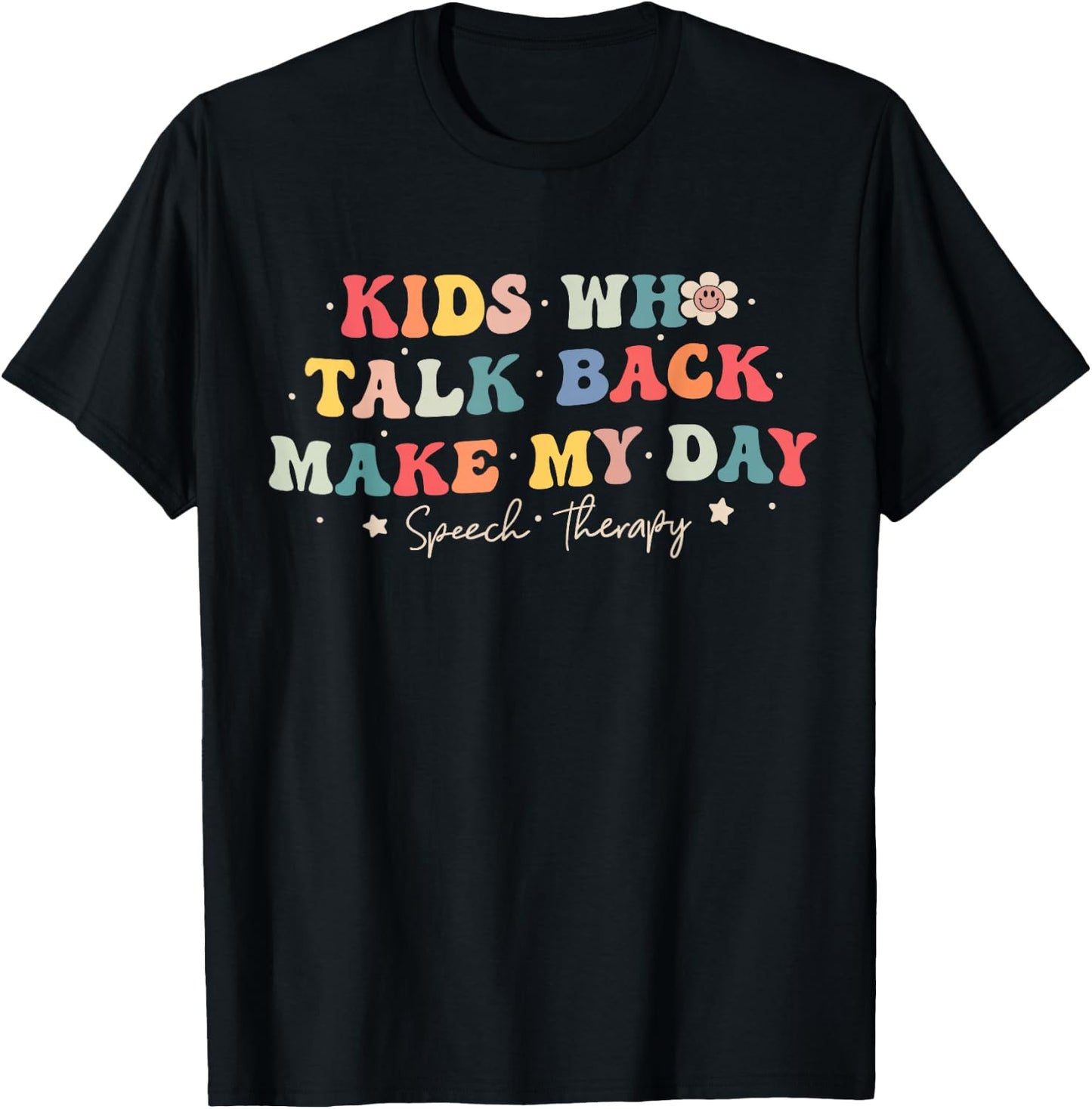 Speech Therapy Speech Language Pathologist SLP Women T-Shirt - T-Shirt | Black