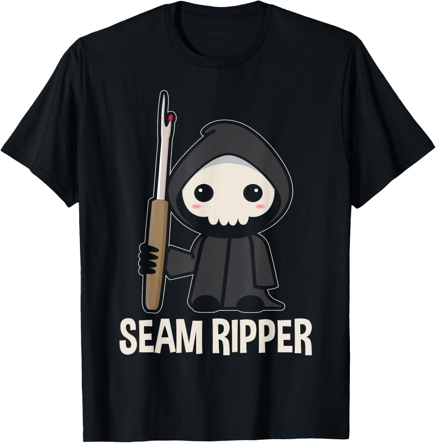 Quilting Funny Sewing Seamstress T-Shirt - T-Shirt | Black