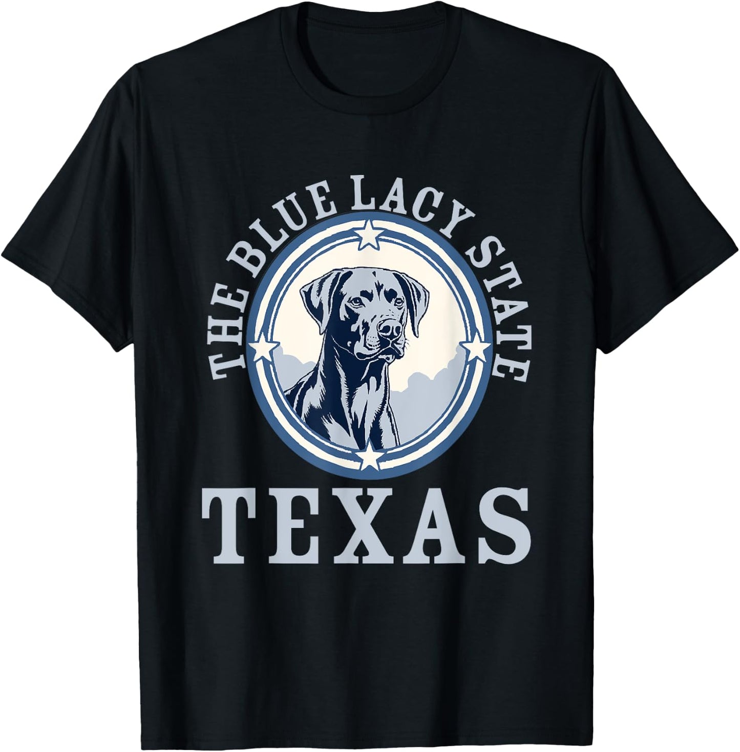 Texas Pride State Dog Blue Lacy Hunting Dog Love Women T-Shirt - T-Shirt | Black