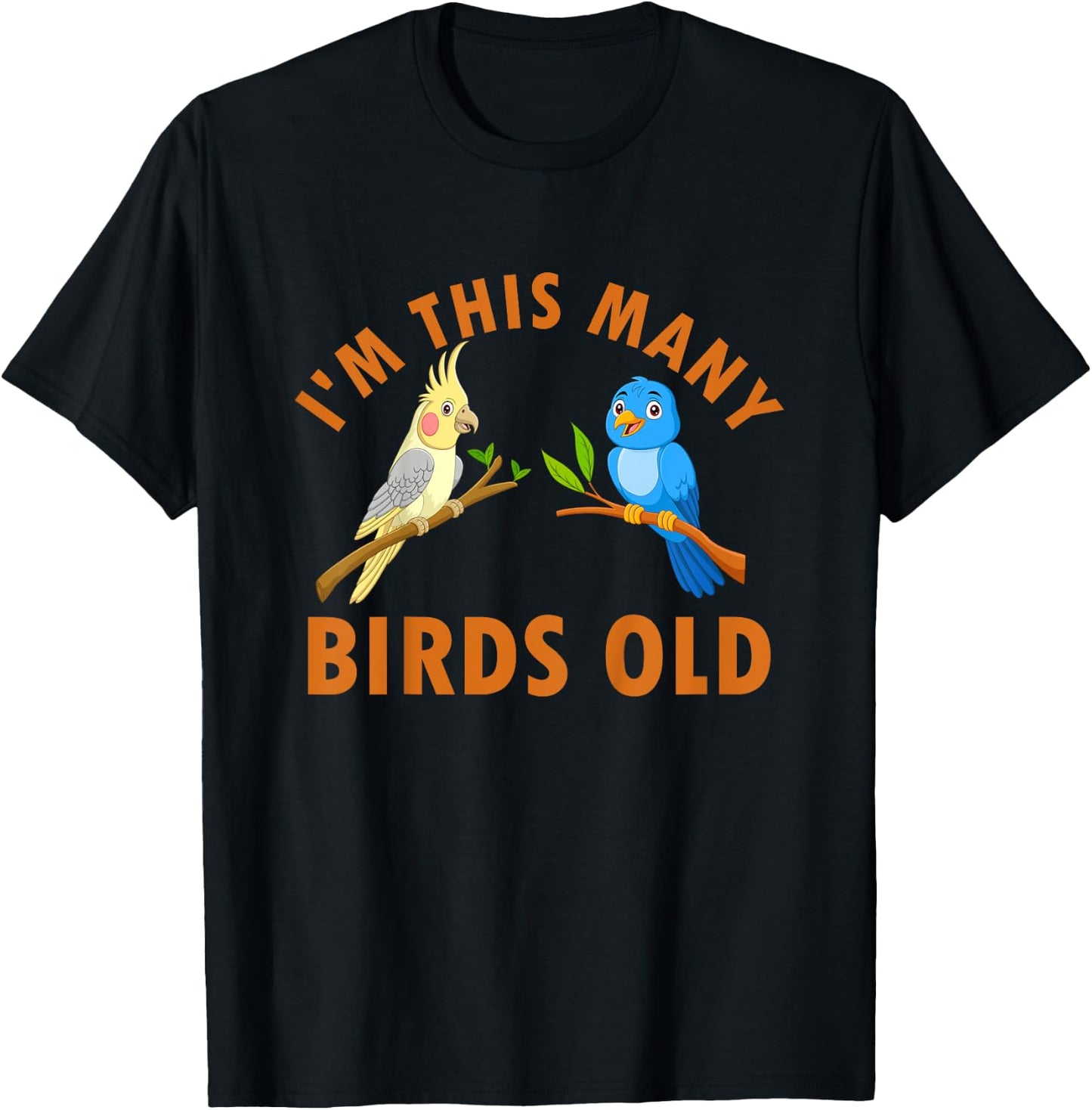 2 Year Old Birds Old 2nd Birthday Kids T-Shirt - T-Shirt | Black