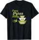 Crazy Pyrex Lady Spring Blossom Vintage Kitchen Collector T-Shirt - T-Shirt | Black