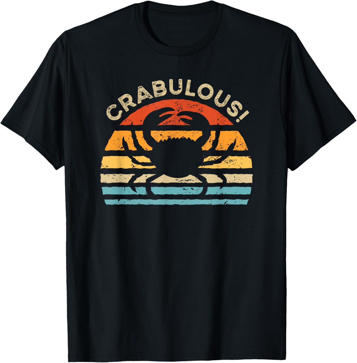 Crabulous Crabbing and Crab T-Shirt - T-Shirt | Black
