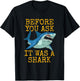 It Was A Shark Funny Amputee One Legged Arm Leg Amputee T-Shirt - T-Shirt | Black