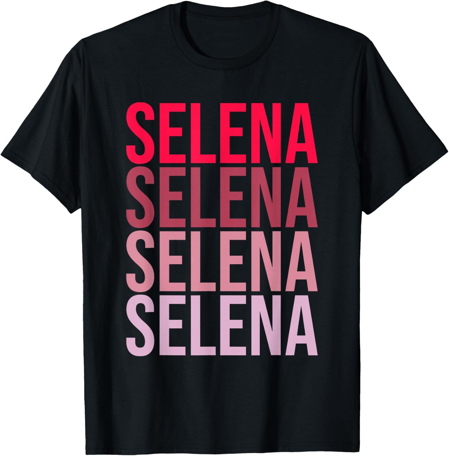 First Name Selena I Love Selena T-Shirt - T-Shirt | Black