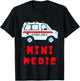 Mini Medic Paramedic Toddler First Responders EMT Kids T-Shirt - T-Shirt | Black