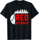 Funny In October We Red Baseball T-Shirt - T-Shirt | Black