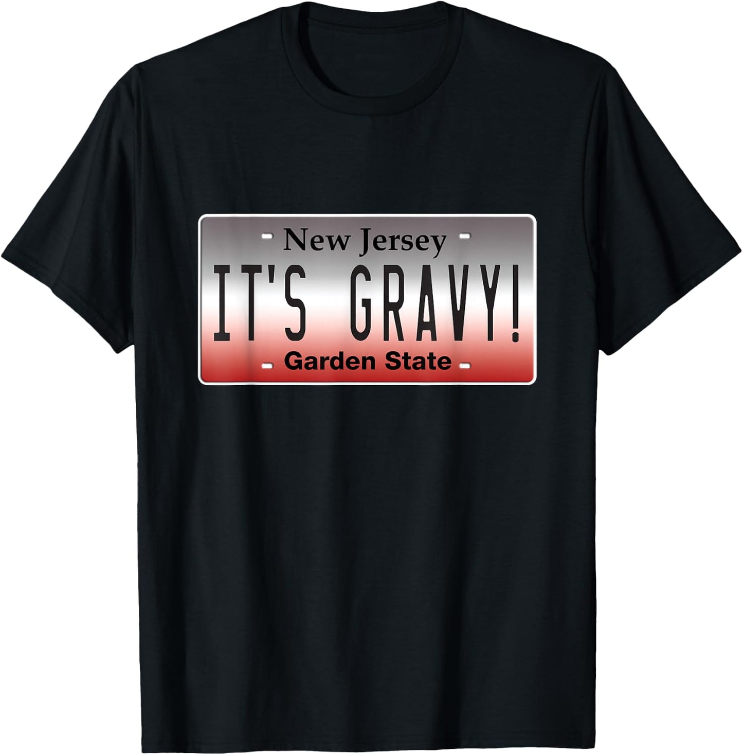 Its Gravy Funny Italian American Sauce NJ New Jersey Guido T-Shirt - T-Shirt | Black