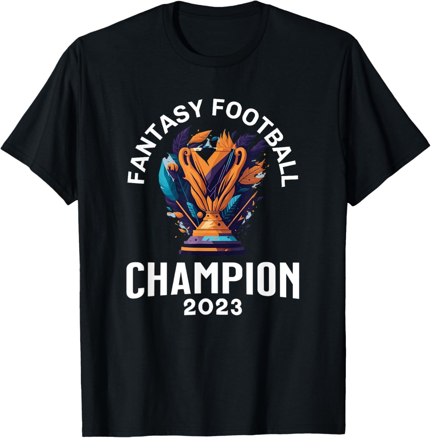 Fantasy Football 2023 League Champion Winner, 2023 FFL Champ T-Shirt - T-Shirt | Black