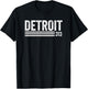 Detroit Vintage Men's Detroit 313 Apparel T-Shirt - T-Shirt | Black