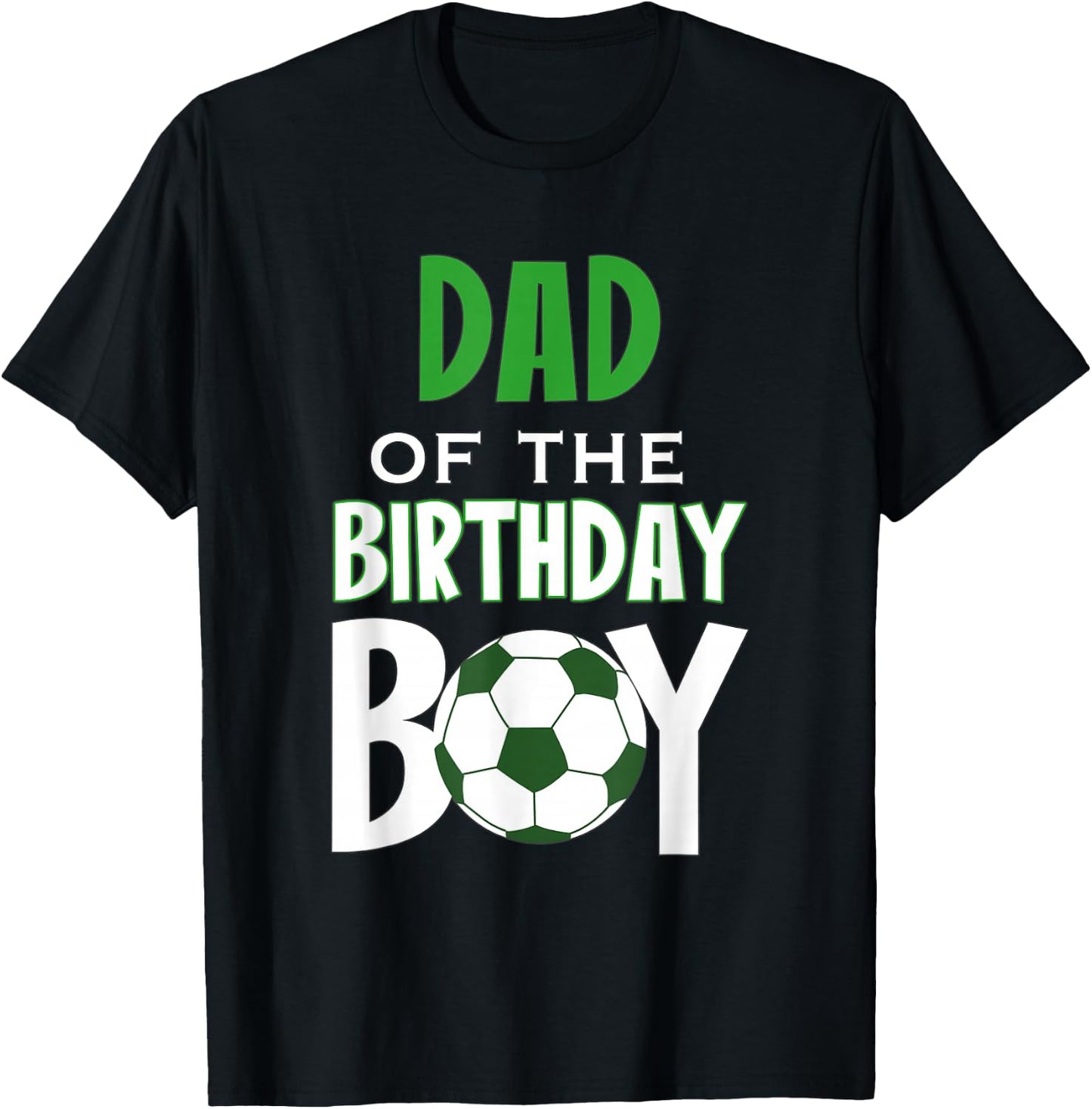 Dad of the Birthday Boy Soccer Mom T-Shirt - T-Shirt | Black