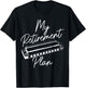 Harmonica Player My Retirement Plan Blues Music Vintage T-Shirt - T-Shirt | Black