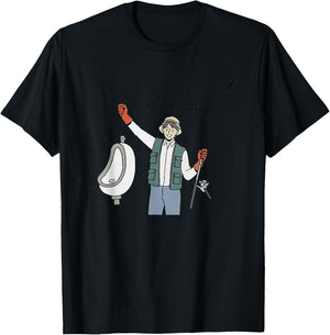 Gone Pissin Funny Women T-Shirt - T-Shirt | Black