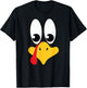 Silly Turkey Face Thanksgiving Shirt, Funny Thanksgiving T-Shirt - T-Shirt | Black