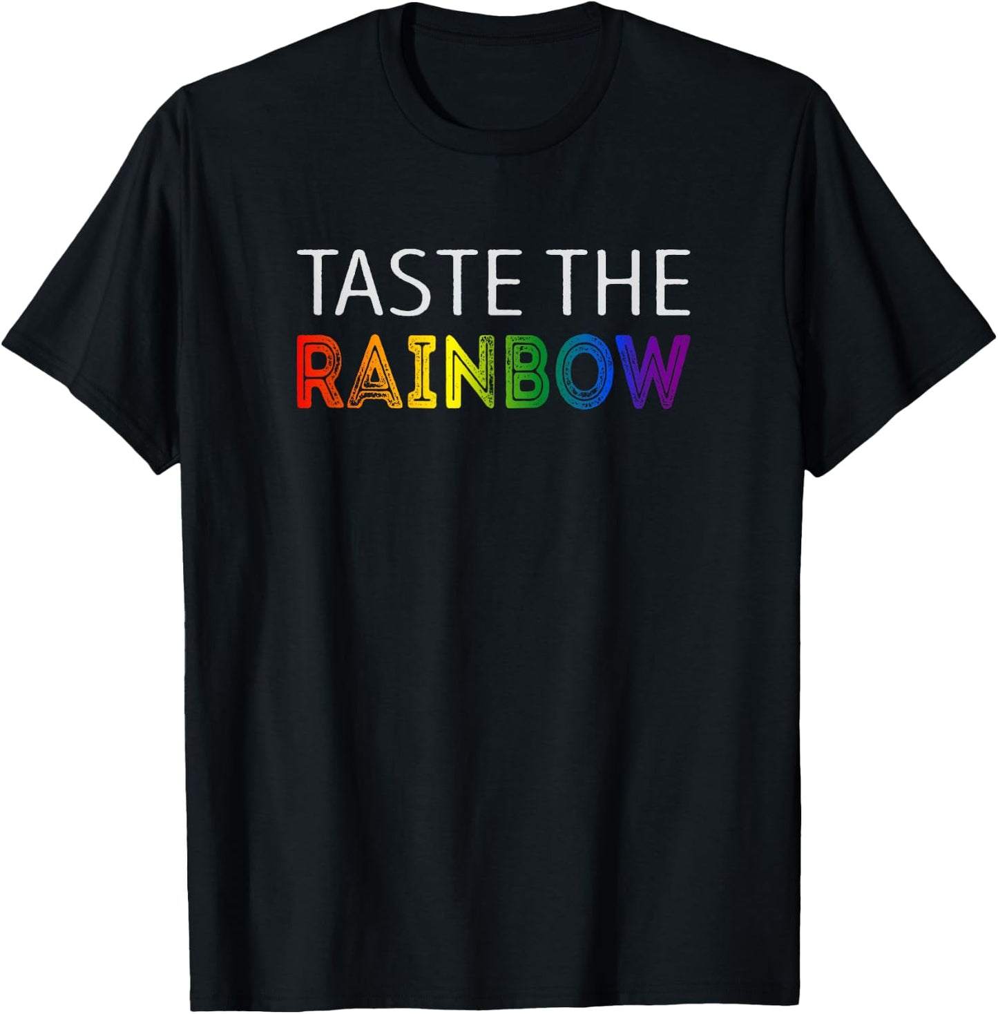 Taste the Rainbow T-Shirt - T-Shirt | Black